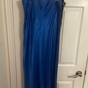Ever new satin slip skirt